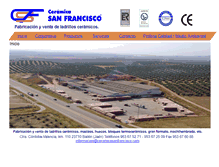 Tablet Screenshot of ceramicasanfrancisco.com